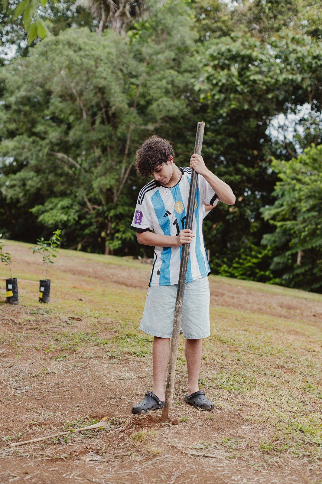 Students learning in Costa Rica